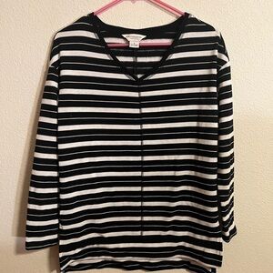 Liz Claiborne Weekend V Neck Sweater Size Small